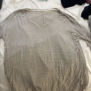 Black and white striped shirt from American Eagle